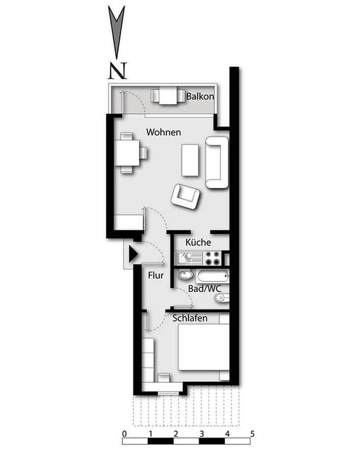 Syltdomizil Tade, App 1 Apartment Wenningstedt-Braderup Ngoại thất bức ảnh